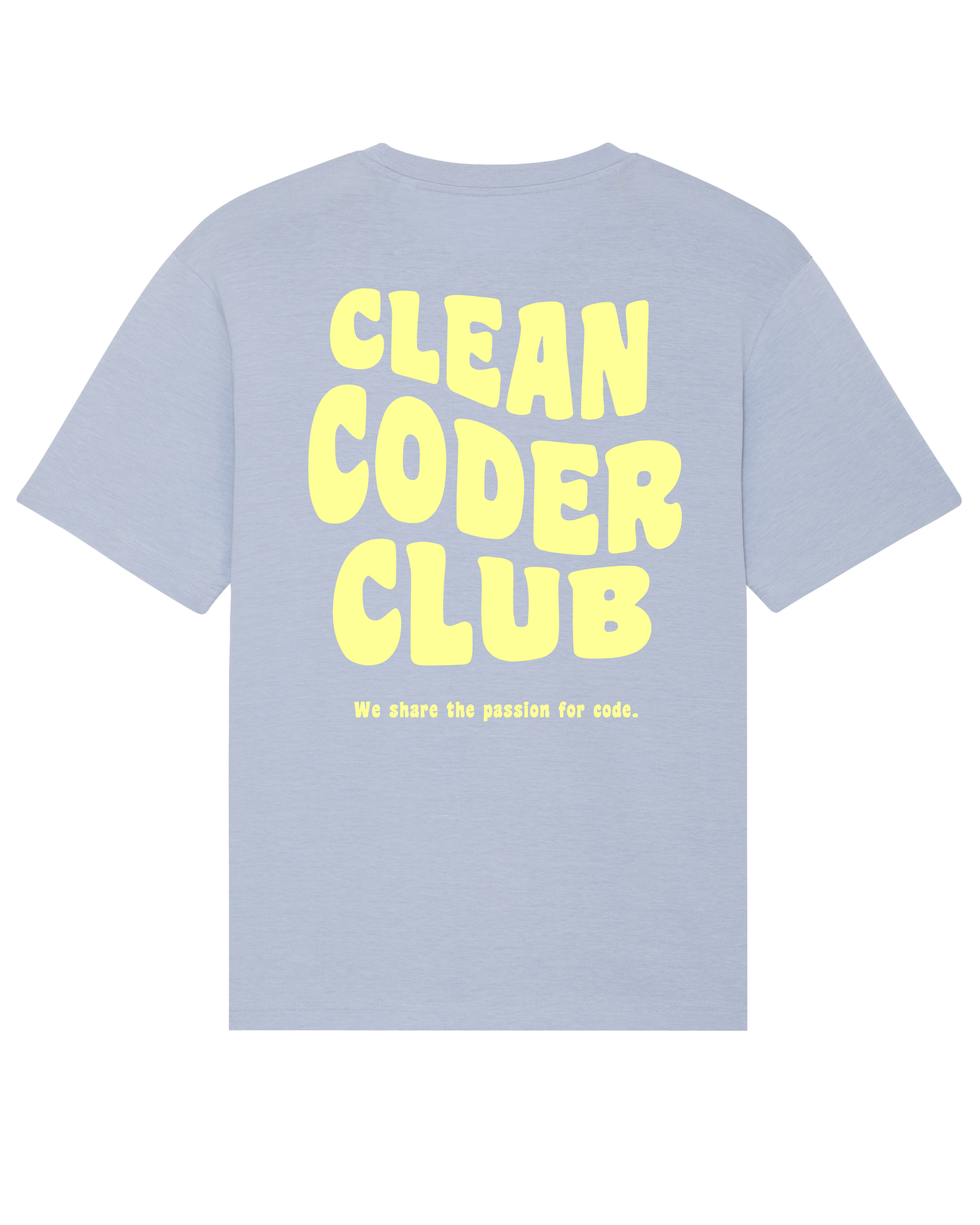 Coder / Programmer t-shirt "Clean Coder Club"